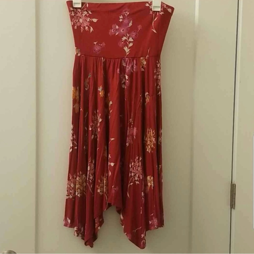 Express floral tube top dress